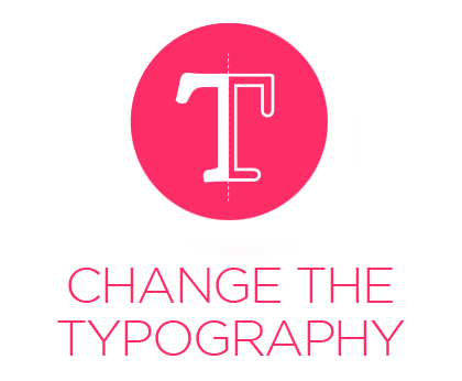 change-the-typography